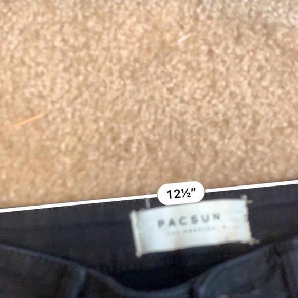 Pacsun high-rise skinniest ankle black jeans - Picture 4 of 6